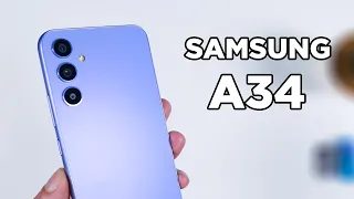 Samsung A34 UNBOXING & CAMERA TEST | Zeibiz