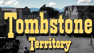 Tombstone Territory 1960 TV show in HD, James Coburn stars, sings theme