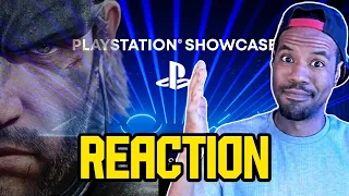 REACTION: Sony 2023 Showcase! MGS3 REMAKE?!
