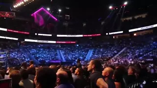 Irish Fans Chant For Conor McGregor at the McGregor vs. Mayweather fight.