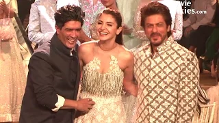 Shahrukh Khan & Anushka Sharma's Ramp Walk For Manish Malhotra's Fashion Show - Mijwan