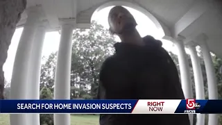 Alleged armed robbery suspect caught on family's doorbell camera