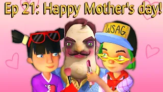 Naughty Kids in Secret Neighbor! - Episode 21: Happy Mother's Day!