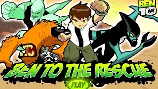 Ben 10 - BEN TO THE RESCUE (Cartoon Network Games)