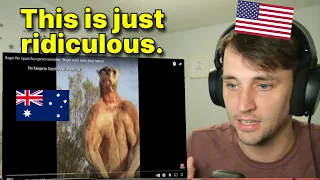 AUSTRALIAS MOST RIPPED KANGAROO "Roger the Roo" (American reaction!)