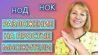 ПРОСТЫЕ И СОСТАВНЫЕ ЧИСЛА | НОД и НОК | Разложение на множители