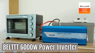 BELTTT 6000W 12V/24V To 220V UPS Pure Sine Wave Power Inverter - Banggood Tool Sets