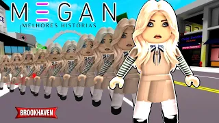 AS MELHORES HISTORINHAS DA BONECA MEGAN | Historinhas no Brookhaven RP🏡 | Roblox