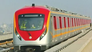 Orange Line Metro Train Lahore | Lahore Metro Station | Lahore Pakistan