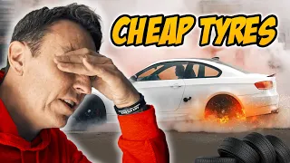 Cheap vs Expensive Burnout Tyre Test (Gone Wrong)