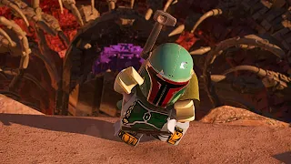 Sarlacc Scene and Boba Fett Death - Lego Star Wars The Skywalker Saga