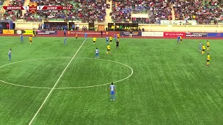 «Динамо» Махачкала (синие) – «Анжи» Махачкала – 2:0
