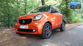 2016 Smart DCT Turbo (90hp) - DRIVE & SOUND (60FPS)