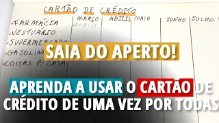 Cartão de crédito: SAIA DAS DÍVIDAS e APRENDA A USÁ-LO - Como administrar meu 💰- EP 01 | Parte 2