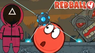 Red Ball 4 Gameplay (IOS, Android) SQUID GAME in Red Ball 4 | Part 3