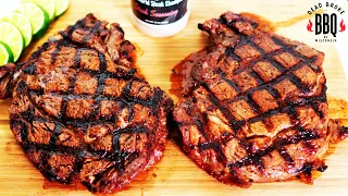 Pellet Grilled Ribeye Steaks Using GrillGrates