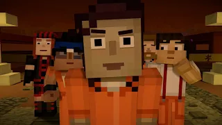 Minecraft Story Mode Сезон 2 Эпизод 4 Под Коренную Породу
