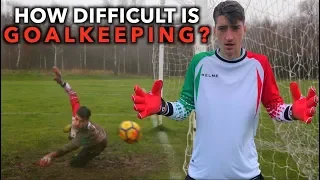 How Difficult is playing as Goalkeeper? (Outfield player tries being Goalie for 1 week )