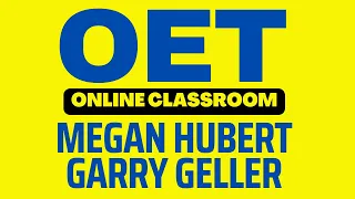 garry geller megan hubert listening test oet 2.0 online classroom with answers