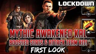 TWD RTS: Mythic Awakened Kal, Boosted Stats & Attack Team Kit! Walking Dead: Road to Survival Leaks