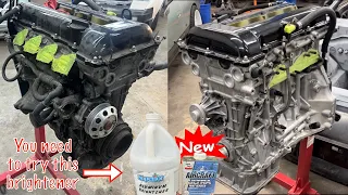 Aluminum Brightening Sr20det BEST engine cleaner & NEW paint stripper