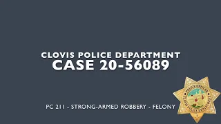 Strong Armed Robbery 20-56089