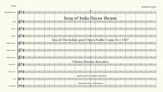 Aria Песня Индии - Song of India - Sadko Садко - Orchestral version - Rimsky Korsakov