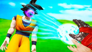 I Kamehameha My Friend and Learn All the Anime Weapons in Blade and Sorcery VR Multiplayer!