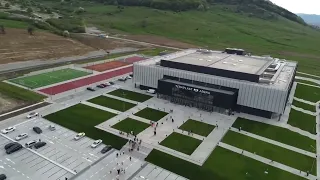Teraplast arena Bistrita- 4K aerial view