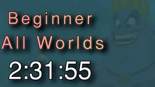 Kingdom Hearts: Final Mix [PC] - All Worlds (Beginner) Speedrun in 2:31:55 [Current WR]