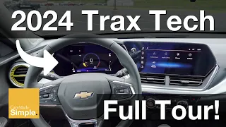 2024 Chevy Trax 8" Digital Cluster & 11" Infotainment Full Tour!