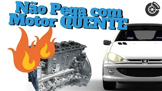 Peugeot 206 Não Liga Com Motor Quente 🥵