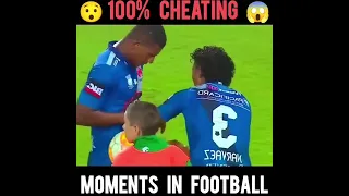 100% CHEATING MOMENTS IN FOOTBAL( KECURANGAN PENUH DI SEPAKBOLA)