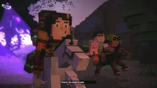 Minecraft : Story mode - Episode 4 - Walkthrough (Female Jesse)