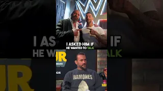 CM Punk on Triple H Reaching Out To Re-Sign Him #wwe #shorts #wrestlemania