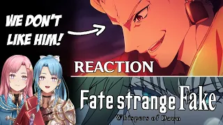 [Reaction] Fate Stange Fake: Whispers of Dawn (Yuki & Yuna | Twin Vtubers)