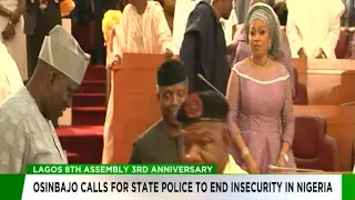 Osinbajo visits Lagos State House of Assembly