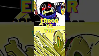 Remake Old Video:VHS!Sans VS Error!Sans(Both Fanon)