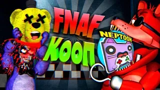 FNAF КООП НЕПТУН и FNAF PLAY ПРОТИВ БЕШЕНОГО ФОКСИ и ДРУГИХ АНИМАТРОНИКОВ ФНАФ !!!