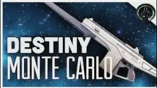 Destiny- My Reaction getting MONTE CARLO!!!