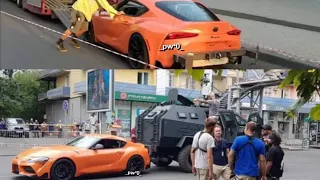 2020 Toyota Supra Spotted on Fast And Furious 9 Set, Driven by John Cena? 🔥