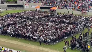 Graduates Jump to Enter Sandman