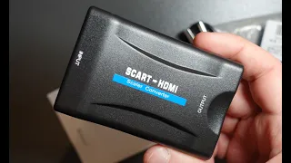 Scart to hdmi Converter -  How to scart to HDMI   DVD, PS2, etc