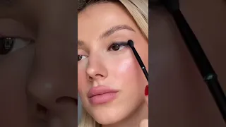 Sexy eye tutorial 🖤| tik tok @daniellemarcan #shorts #makeup #makeuptutorial