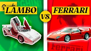 Ferrari Vs Lamborghini - The Rivalry EXPLAINED