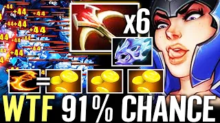 🔥 6x Bounce + Daedalus LUNA BROKEN META — 91% Proc Critical Strike GODLIKE Carry Dota 2 Pro