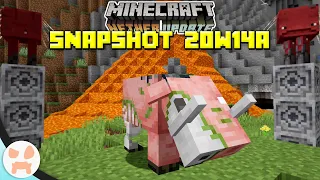 Zoglins and Strider Buffs! NEW MOB! | Minecraft 1.16 Nether Update Snapshot 20w14a