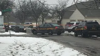 LIVE: The funeral home procession for two Westerville officers killed in the line of duty