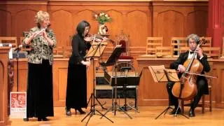 Haydn: London Trio No. 1 / Allegro_ for flute, violin and cello