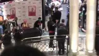 Nicki Minaj album signing at Whiteleys HMV in the United Kingdom!